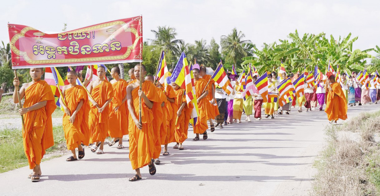 Rộn ràng lễ dâng y Kathina của đồng bào Khmer An Giang